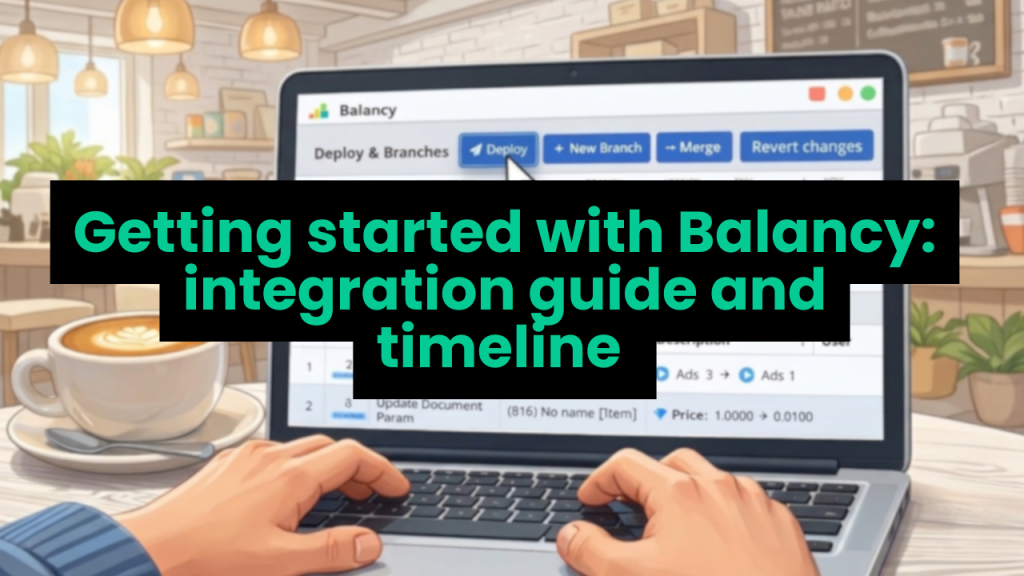 Getting started with Balancy