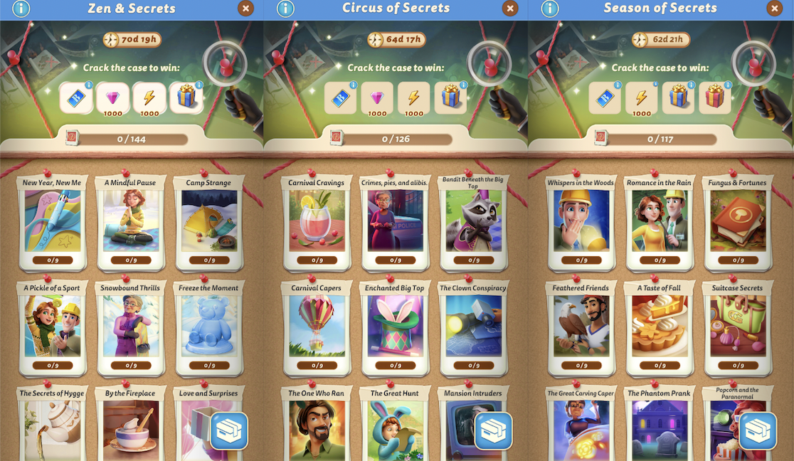 Merge Mansion Collections